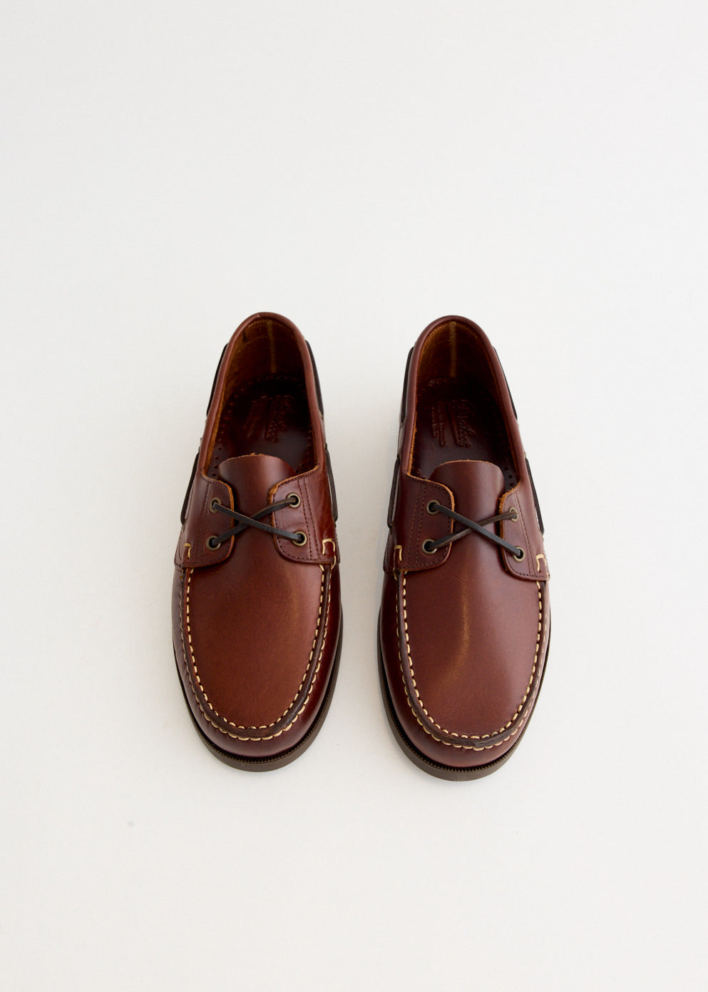 Barth Men's Classic Boat Shoes - Comfortable Non-Slip Deck Shoes for Sailing, Boating & Casual Wear | Water-Resistant Leather Loafers for Outdoor Activities & Summer Style