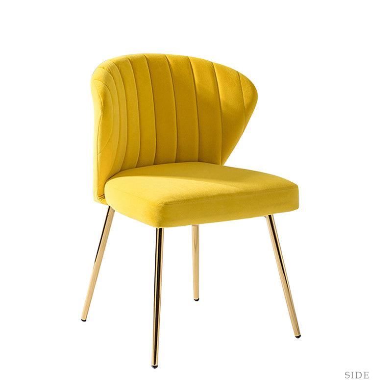 Luxury Aruna Velvet Upholstered Accent Chair - Soft Velvet Fabric, Comfortable Seating for Living Room, Bedroom, or Office - Elegant Home Decor & Stylish Furniture