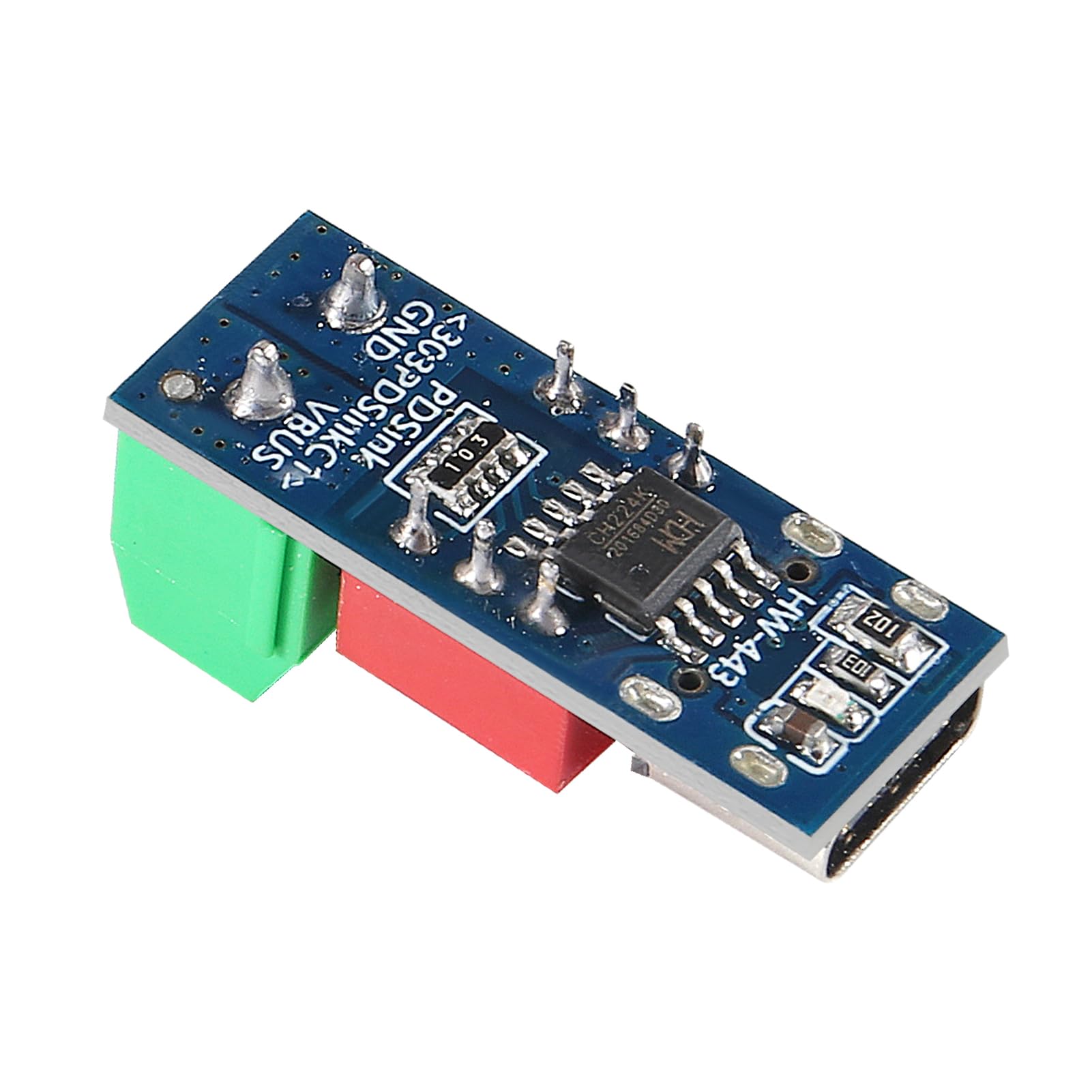 3PCS USB-C PD Trigger Board Module - Fast Charge 5V/9V/12V/20V Power Delivery Boost Converter for Laptops, Phones & Tablets | High-Speed USB Type-C Charging Solution for DIY Electronics & Power Banks