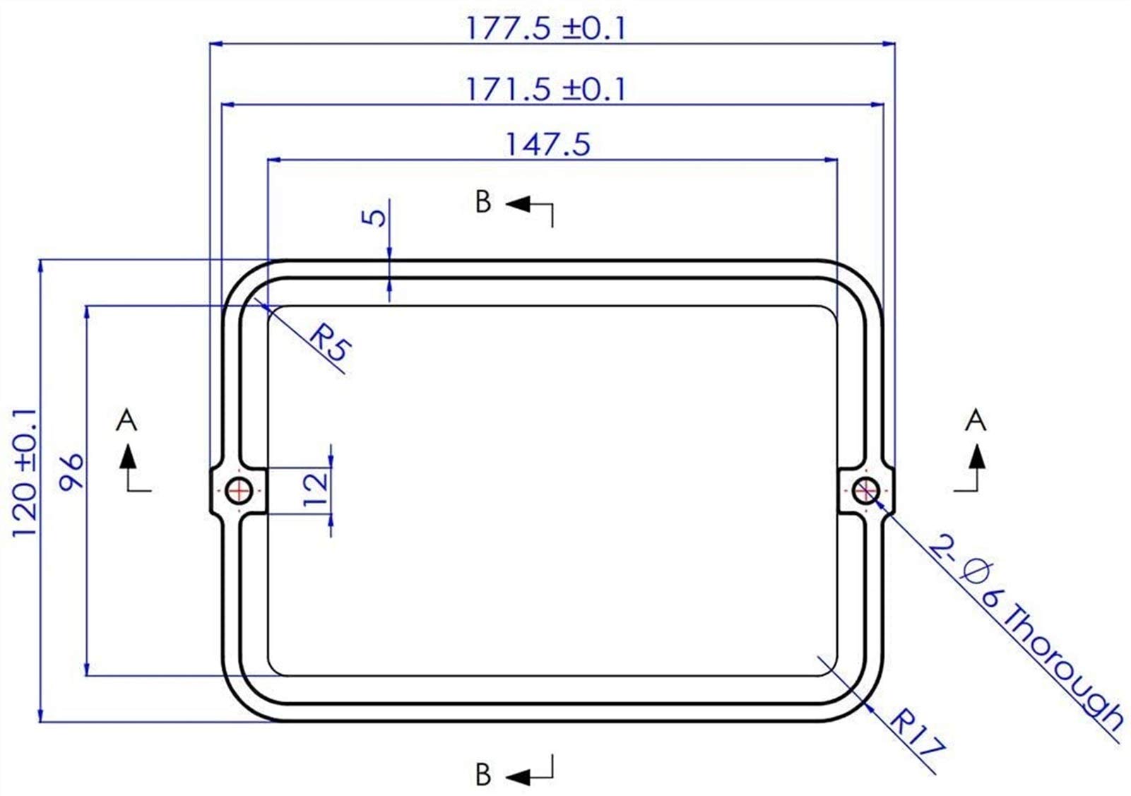 Durable Aluminum Resin Tank with FEP Film for 5.5/6.3 Inch Photon SLA LCD 3D Printer - Fully Metal Frame Vat Accessory - Perfect for High-Precision 3D Printing Projects