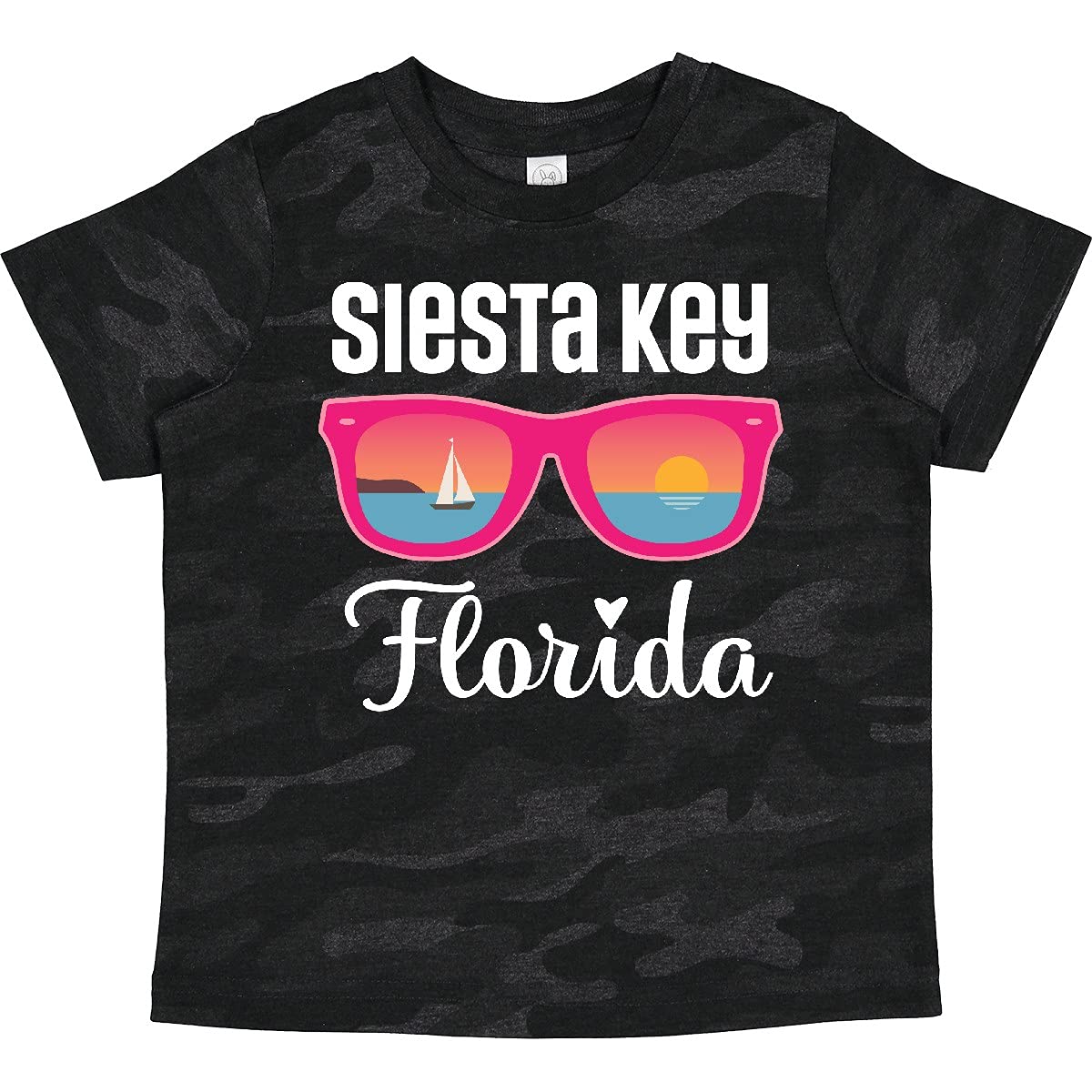 Inktastic Siesta Key Florida Beach Trip Toddler T-Shirt - Cute Vacation Outfit for Boys & Girls - Perfect for Beach Holidays, Family Trips & Summer Adventures