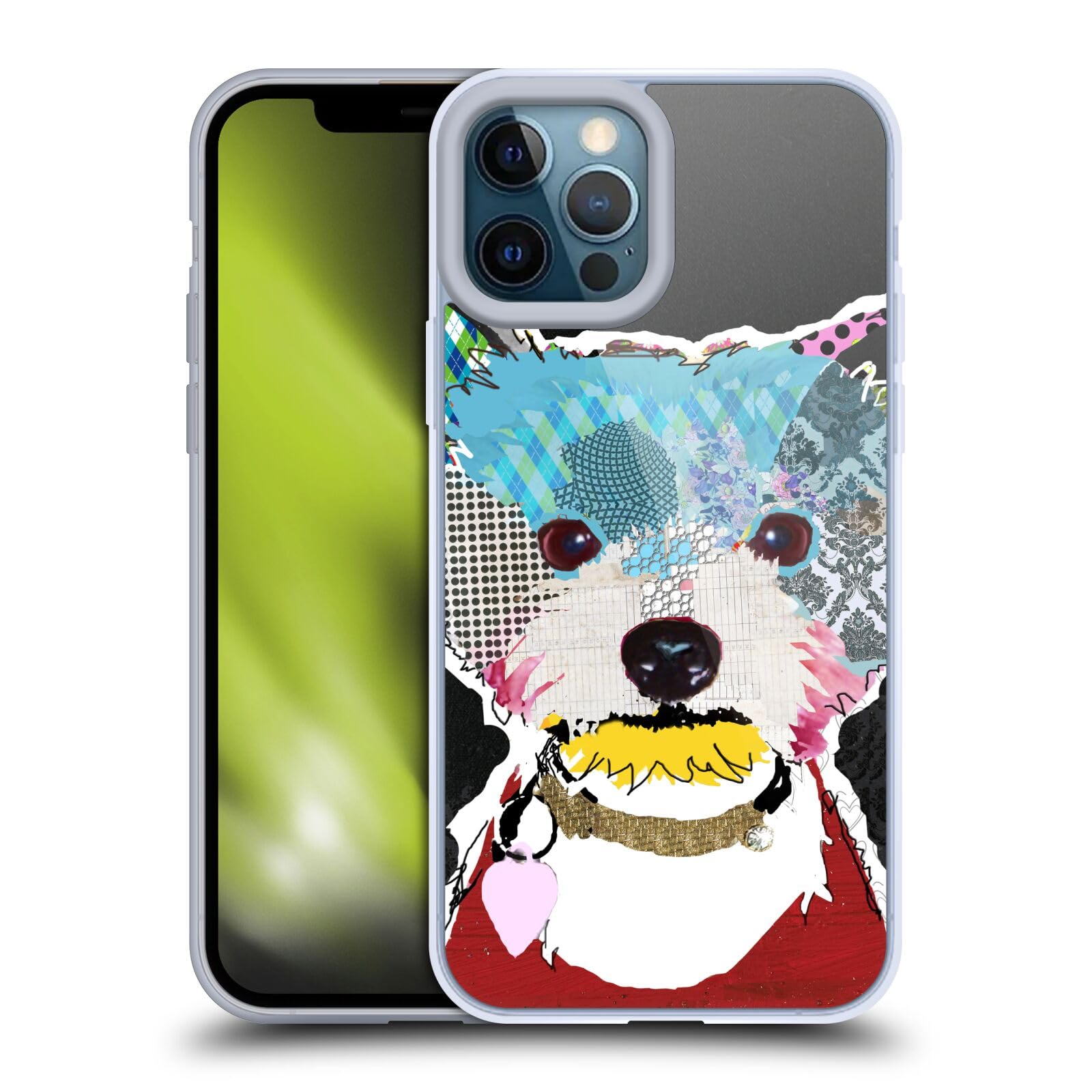 Officially Licensed Michel Keck Westie Dogs iPhone 12 Pro Max Case - Cute West Highland White Terrier Soft Gel Phone Cover for Apple iPhone 12 Pro Max (6.7 Inch) - Perfect Gift for Dog Lovers & Pet Owners