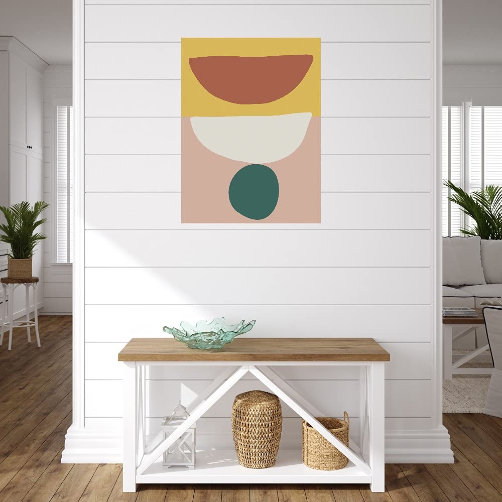 Fine Art Canvas Wall Decor by Artist Nikki Chu - Newstalgia 11 Ready-to-Hang Painting for Living Room, Bedroom, Office - 24x32 Inches - Perfect for Home Decor, Gifts & Interior Design