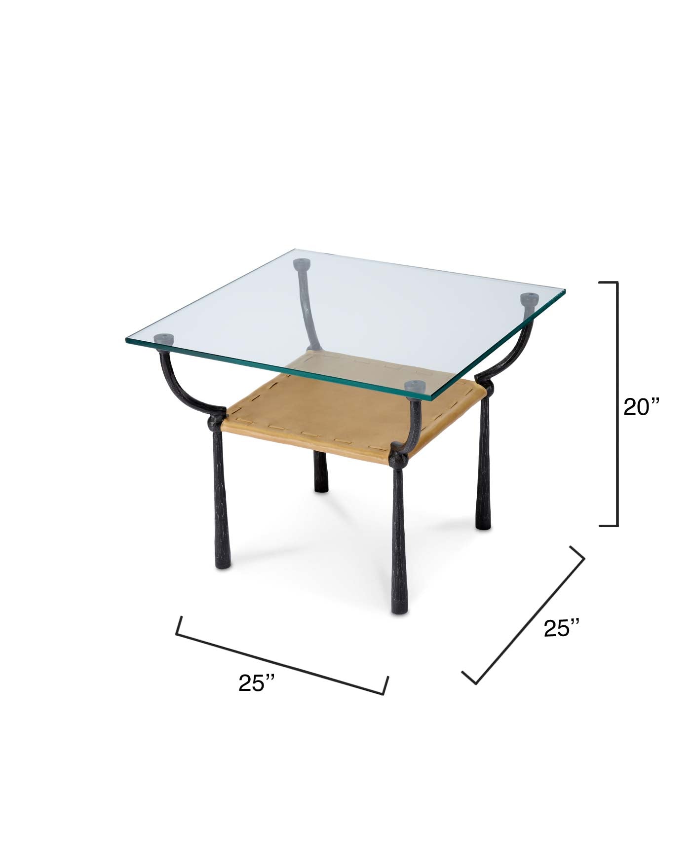 Modern Renzo Side Table - Sleek Nightstand with Storage Shelf for Bedroom, Living Room & Office - Perfect for Small Spaces & Home Decor