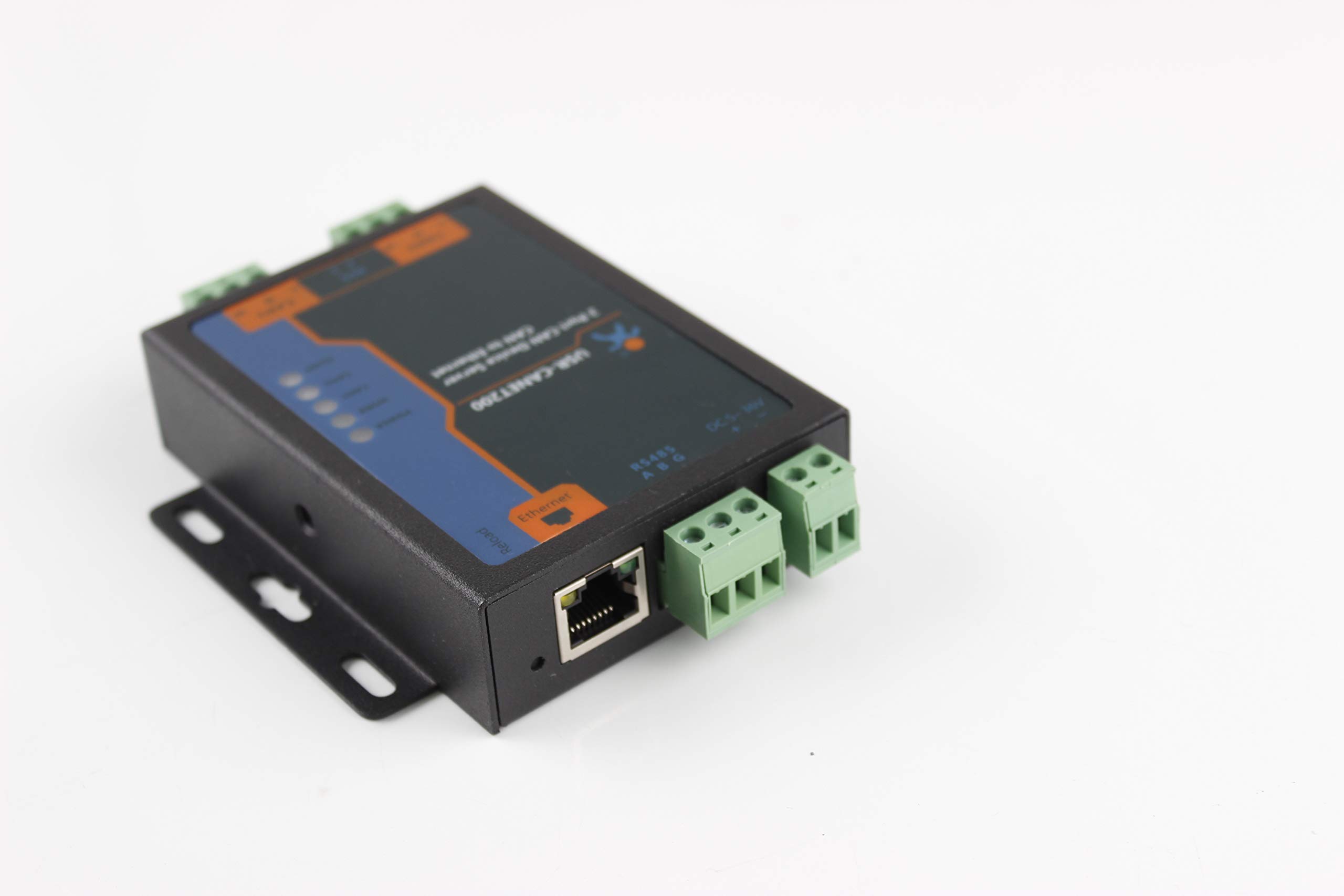 USR-CANET200 Industrial CAN to Ethernet Converter - Supports CAN to Ethernet, CAN to RS485, Ethernet to RS485 - Ideal for Factory Automation, Vehicle Diagnostics & Industrial Control Systems