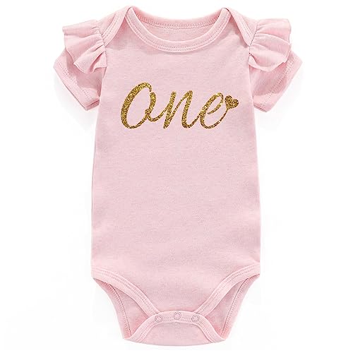 One 1st Birthday Pink