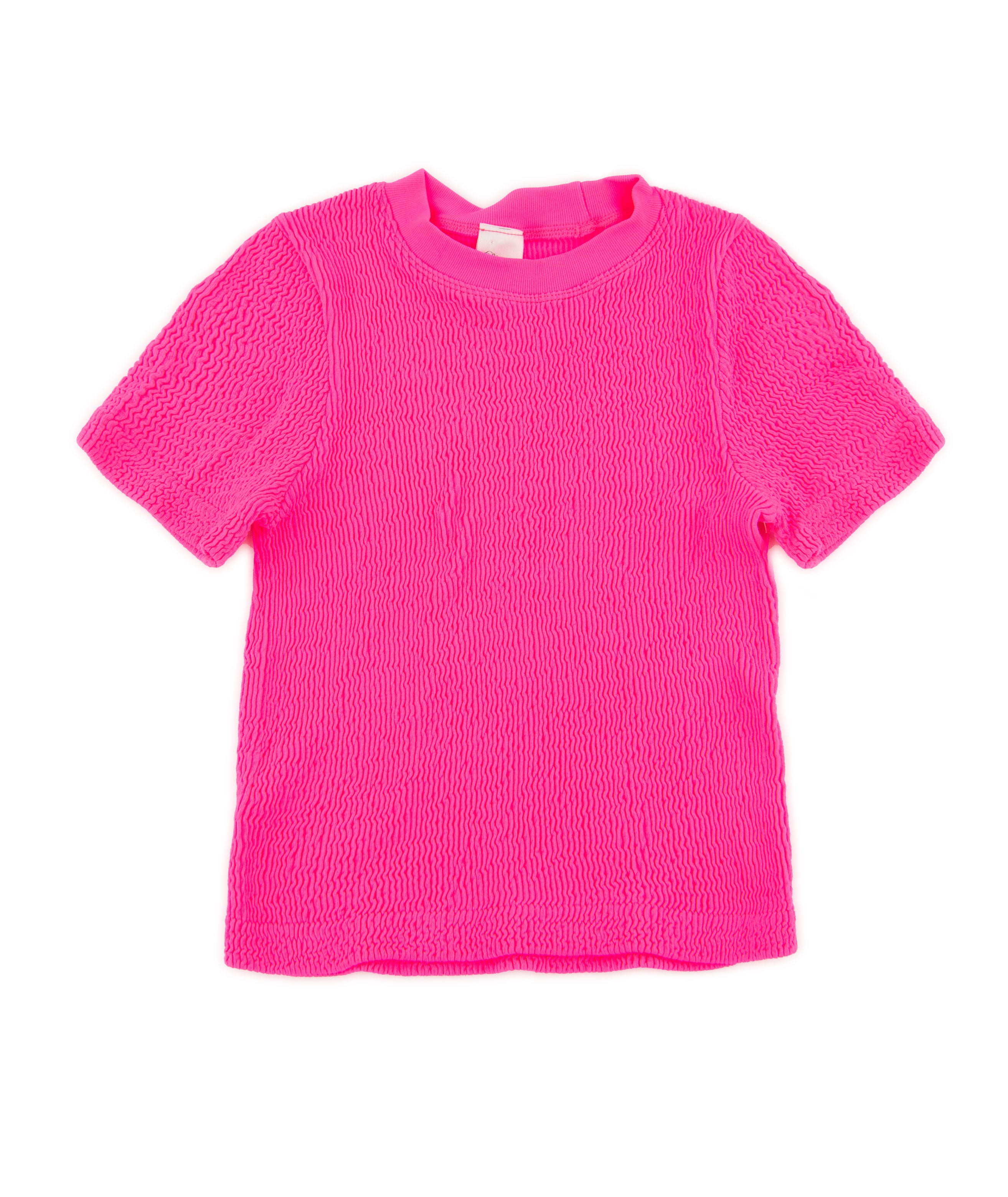 Jo Girls' Smocked Tee - Stylish & Comfortable Cotton Top for Casual Wear, School & Playdates