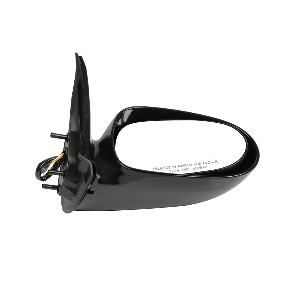 SCITOO Right Passenger Side View Mirror Compatible with 2000-2009 Nissan Sentra - Power Non-Folding Exterior Replacement Mirror (Black, Part #NI1321133) - Perfect for Car Repair & Auto Body Replacement
