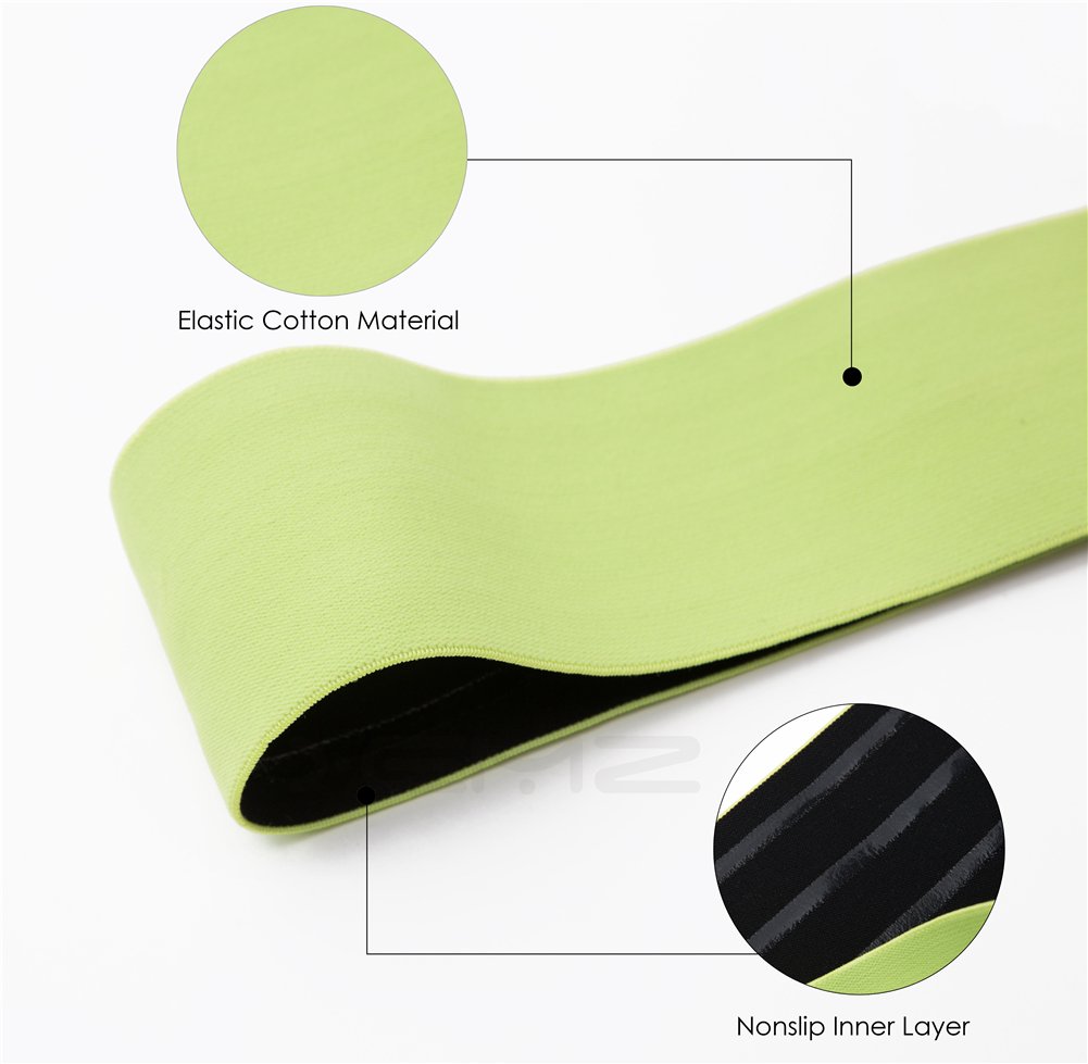 Non-Slip Resistance Sling Hip Band for Glutes & Leg Workouts - Booty Bands for Squats, Thigh Training, Powerlifting & Mobility Activation - Perfect for Home Gym, Yoga & Stretching Exercises