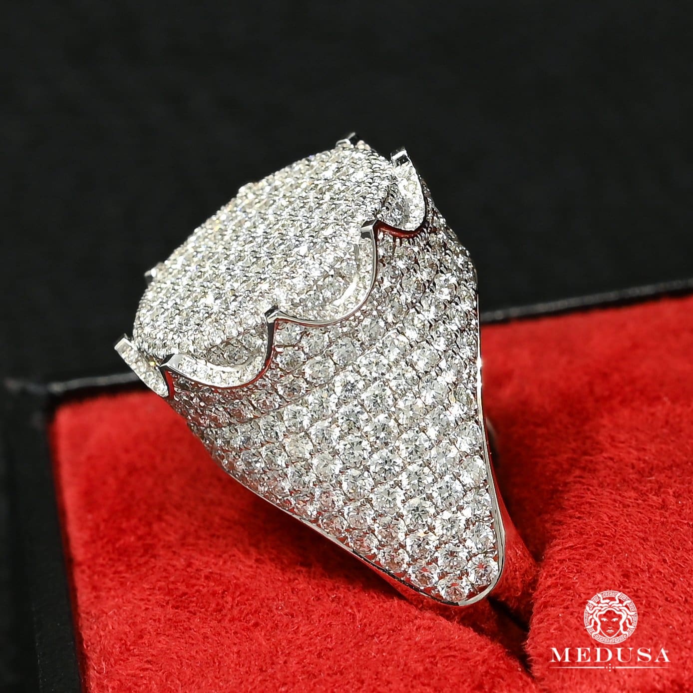 Luxury D7 VVS Diamond Ring - 14K White Gold Engagement Ring for Women | Perfect for Proposals, Anniversaries & Special Occasions