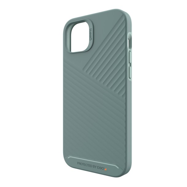 GEAR4 DENALI SNAP Case for iPhone 14 Plus - Shockproof Protective Cover with Military-Grade Drop Protection, Slim Fit Design, Green - Perfect for Outdoor Adventures & Daily Use