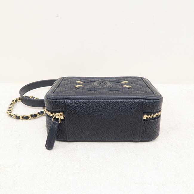 Chanel Small Vanity Case Black Leather Crossbody Bag - Luxury Designer Handbag for Women | Perfect for Evening Parties, Date Nights & Special Occasions
