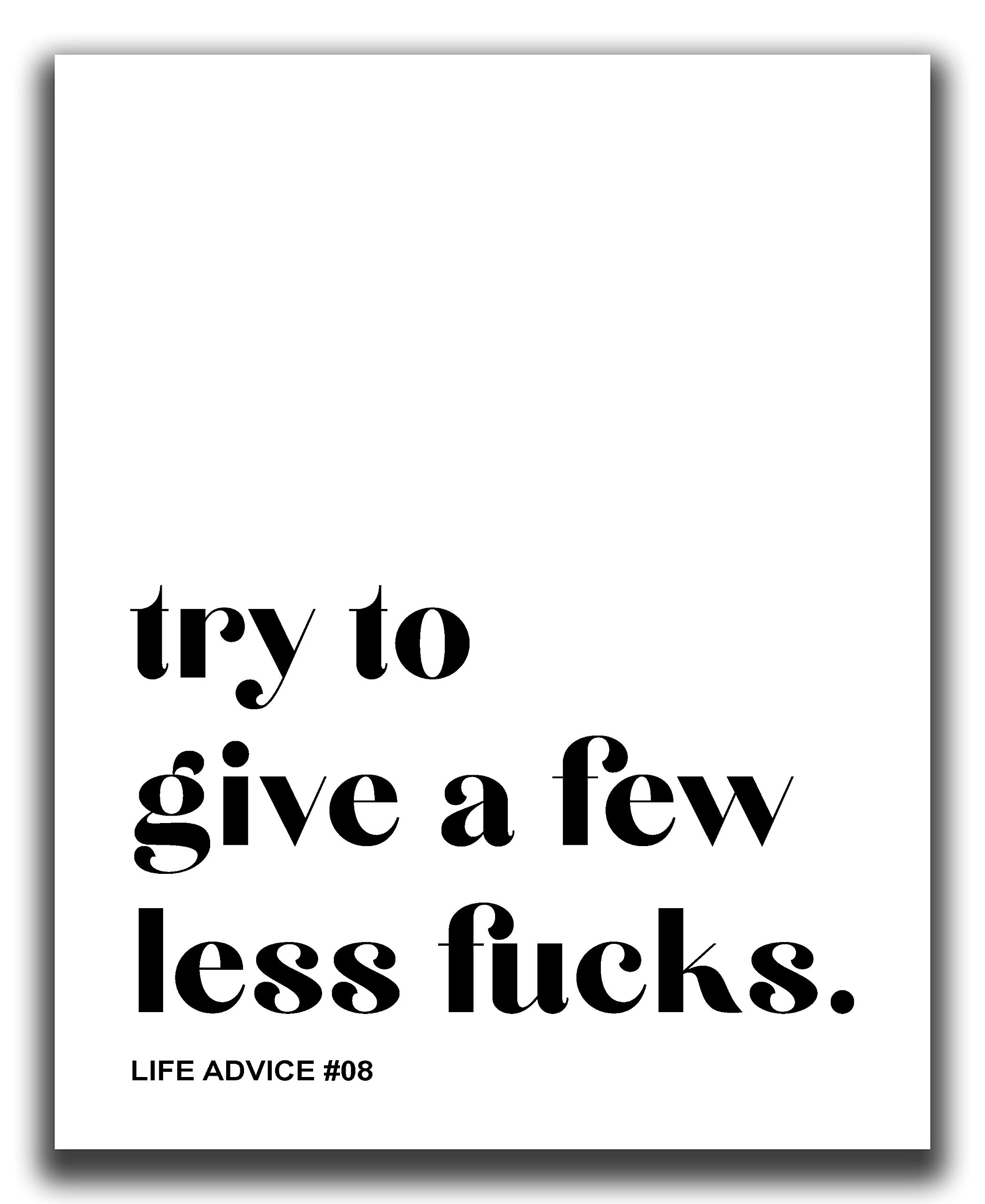 Motivational Wall Art - 8x10