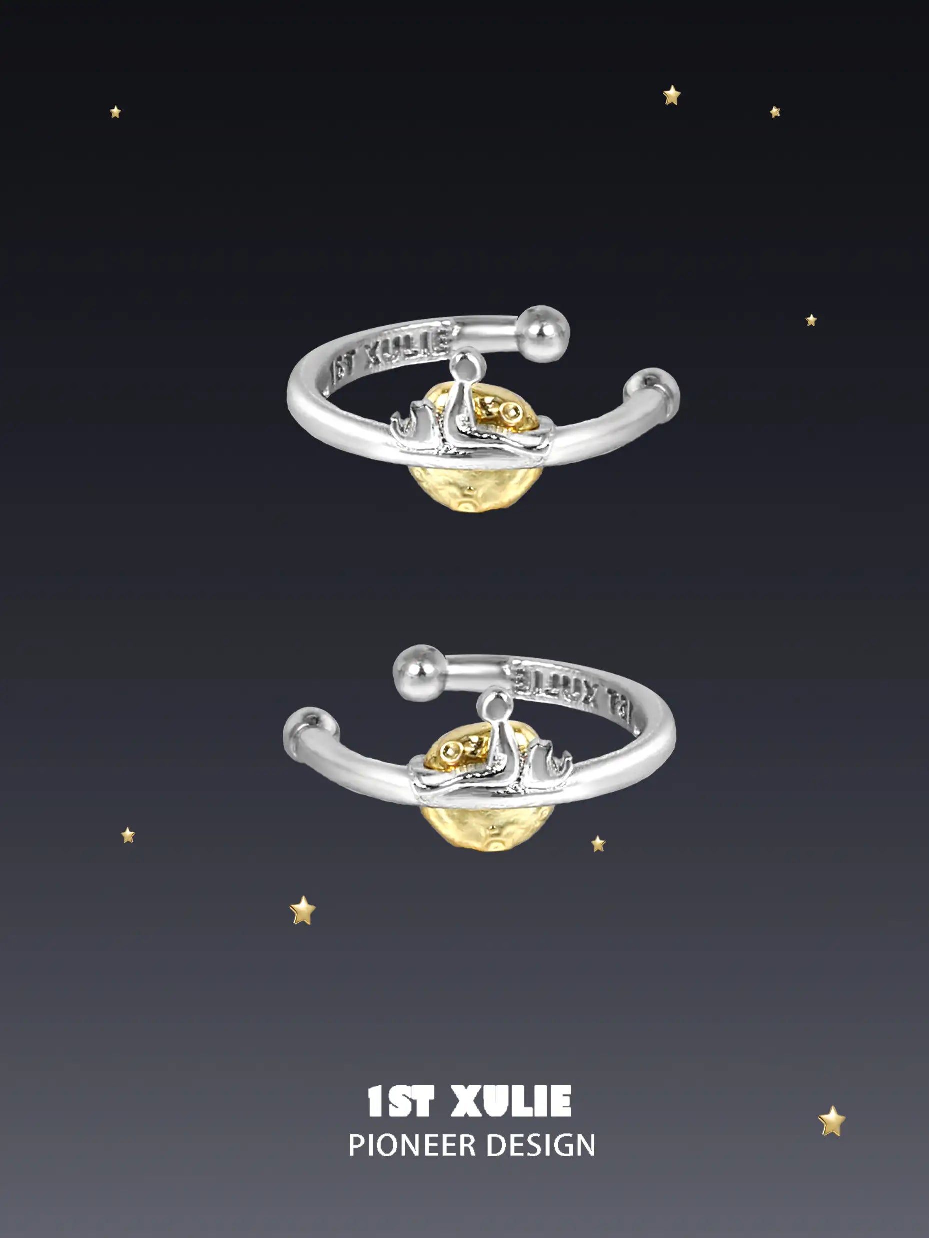 18K Gold Plated Cat Gaze Earrings for Women - Hypoallergenic Elegant Stud Ear Clips for Sensitive Ears | Perfect for Date Night, Office Wear & Gift Giving