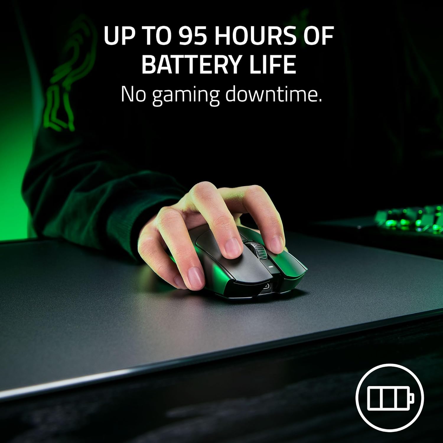 Razer Viper V3 Pro Wireless Gaming Mouse - Lightweight Esports Mouse with HyperSpeed Technology for PC & Mac - Perfect for FPS, MOBA & Competitive Gaming