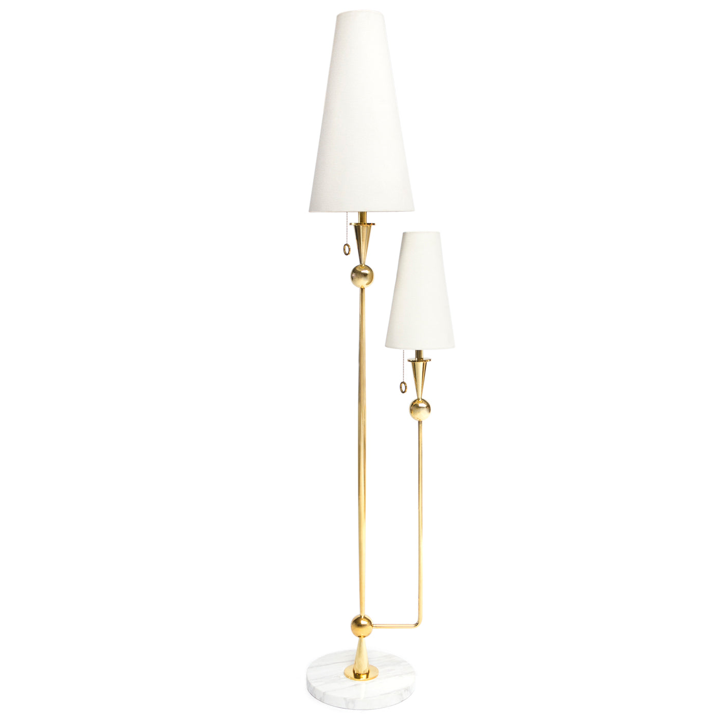 Modern Caracas Floor Lamp - Adjustable LED Standing Light for Living Room, Bedroom & Office - Warm White & Cool White Dimmable Lighting - Perfect for Reading, Relaxing & Decorating