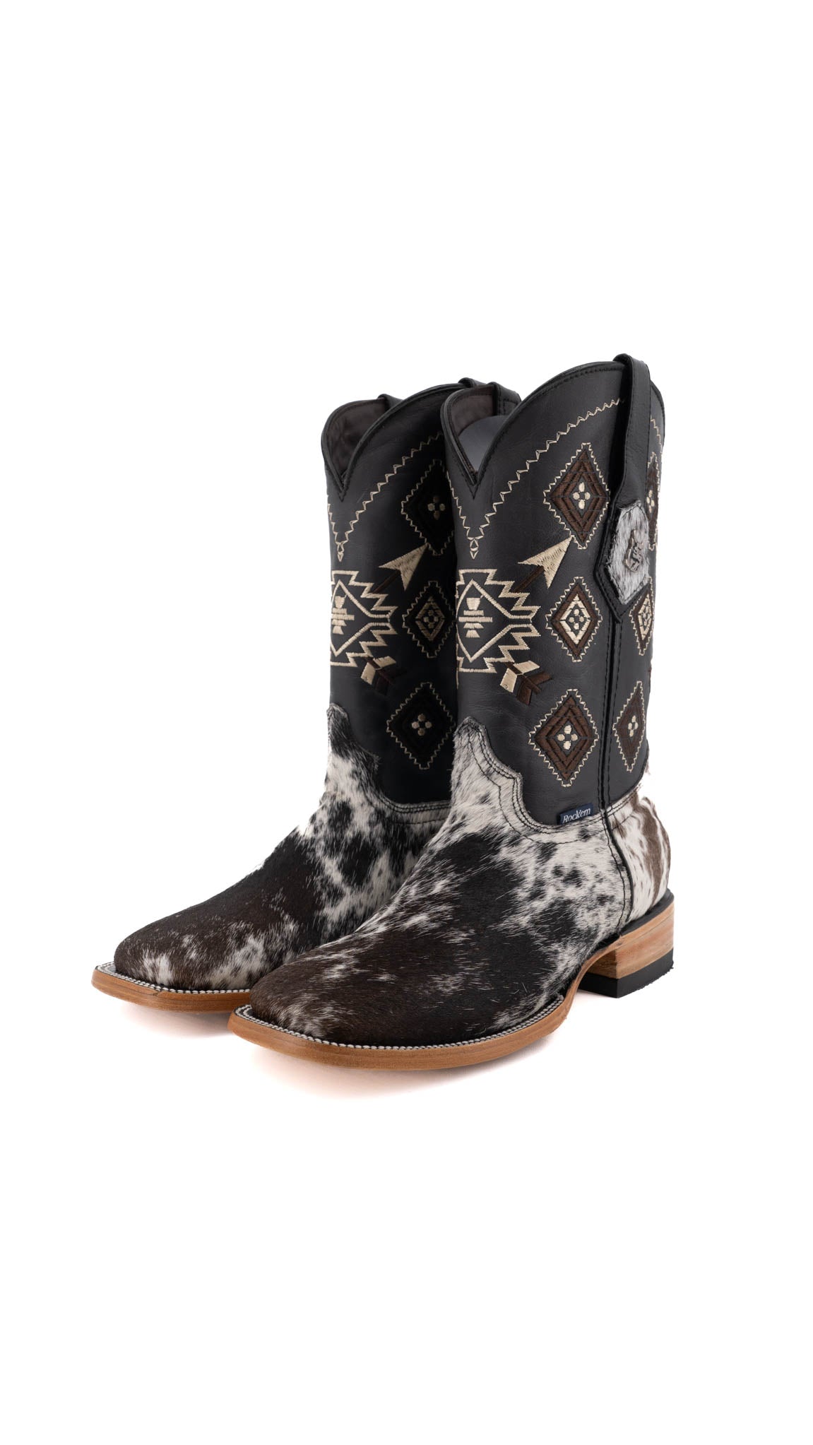 Men's Size 6 Genuine Cowhide Western Cowboy Boots - Durable & Comfortable for Rodeo, Country Dancing & Everyday Wear