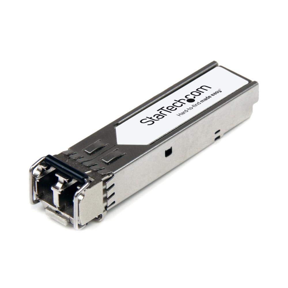 StarTech.com Brocade 10G-SFPP-LR Compatible SFP+ Module - 10GBASE-LR Single Mode Fiber Optic Transceiver - 10GbE Gigabit Ethernet - LC Connector 10km 1310nm with DDM - for Data Centers, Enterprise Networks & High-Speed Internet Connections