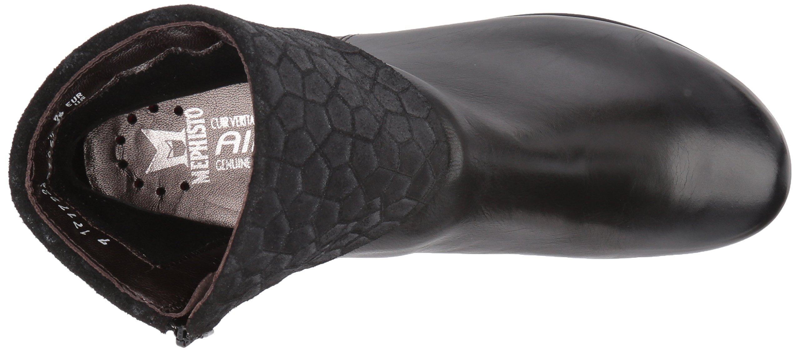 Mephisto Women's Fiducia Ankle Boots - Comfortable Black Leather Booties Size 6.5 | Perfect for Work, Travel & Everyday Wear