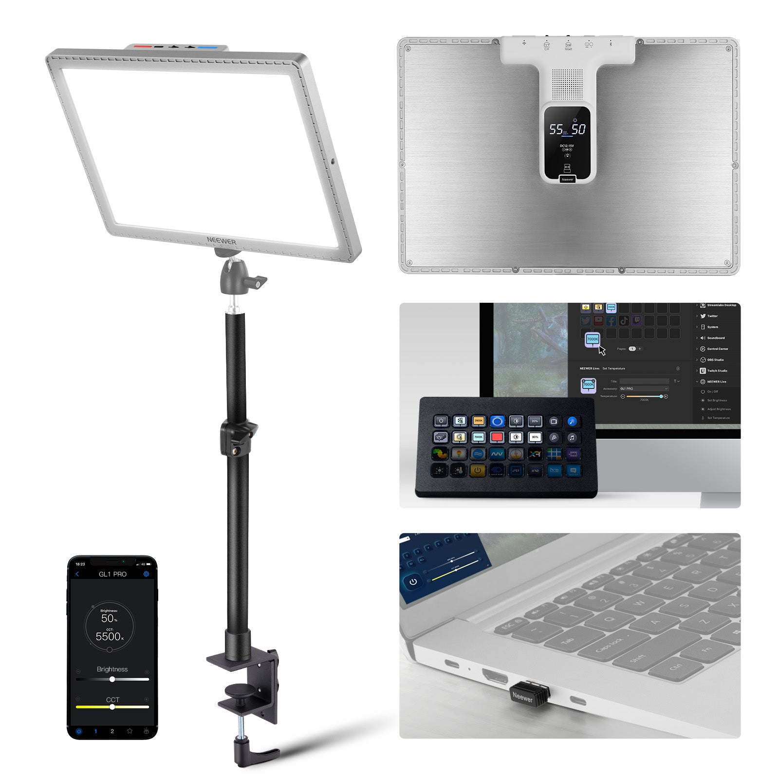 NEEWER GL1 PRO 15.5