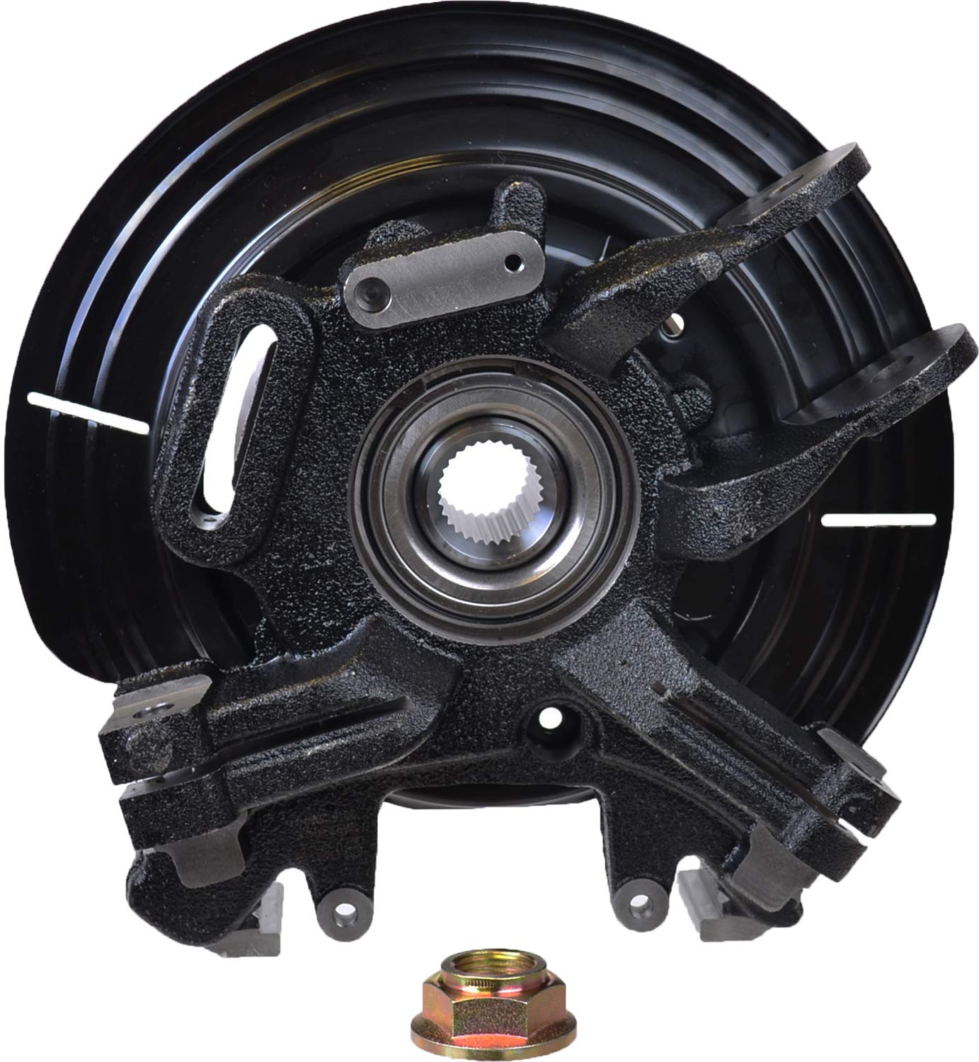 SKF BR935002LK Loaded Steering Knuckle Wheel Hub & Bearing Assembly - Front Passenger Right Side for 2002-2005 Ford Explorer & Mercury Mountaineer | Sealed Spindle Mount | Perfect for Off-Roading, Towing & Daily Driving