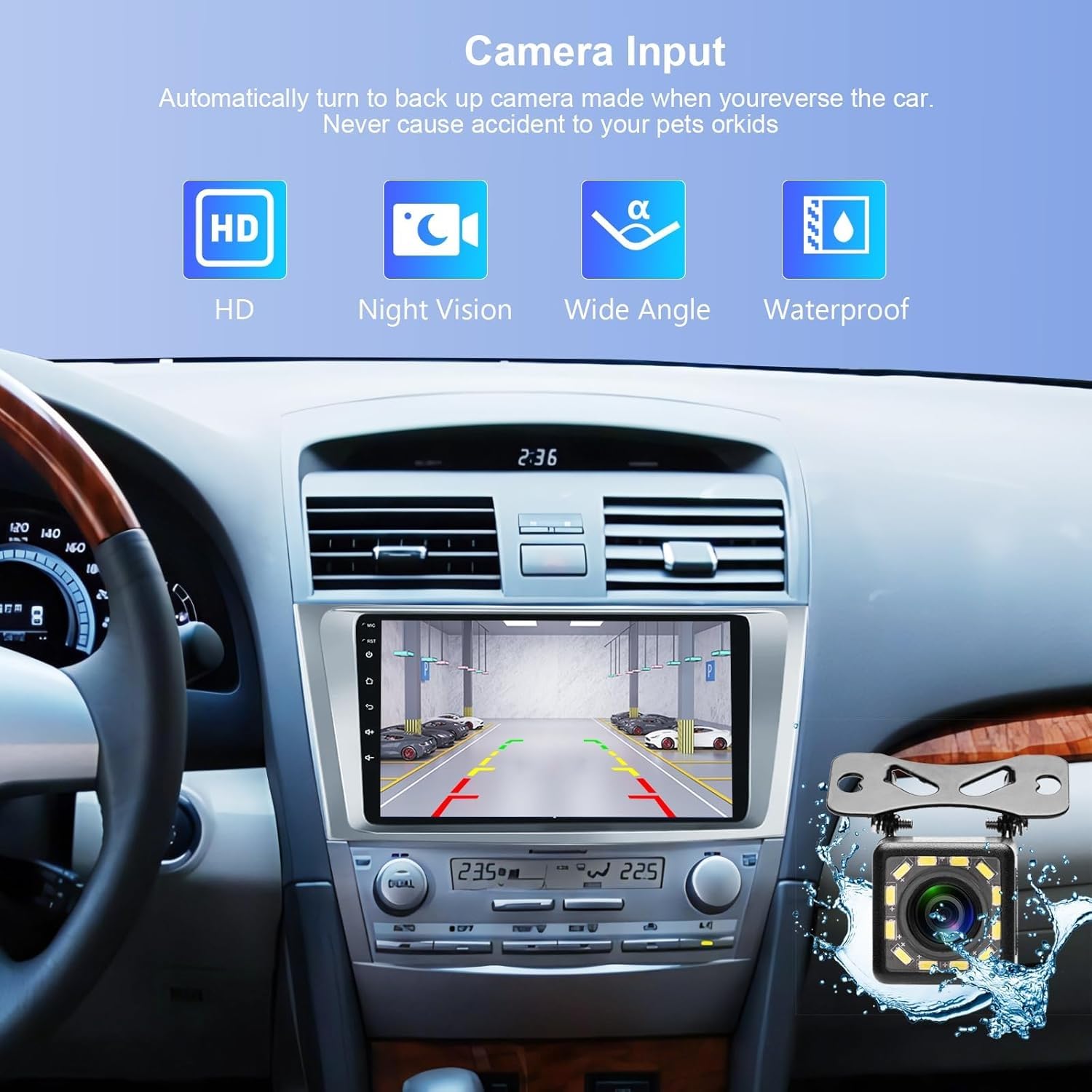 2006-2011 Toyota Camry Car Stereo - 9