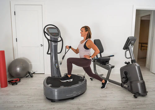 Power Plate Pro7 Graphite Vibration Platform - Full Body Workout Machine for Fitness, Weight Loss & Muscle Recovery - Home & Gym Use