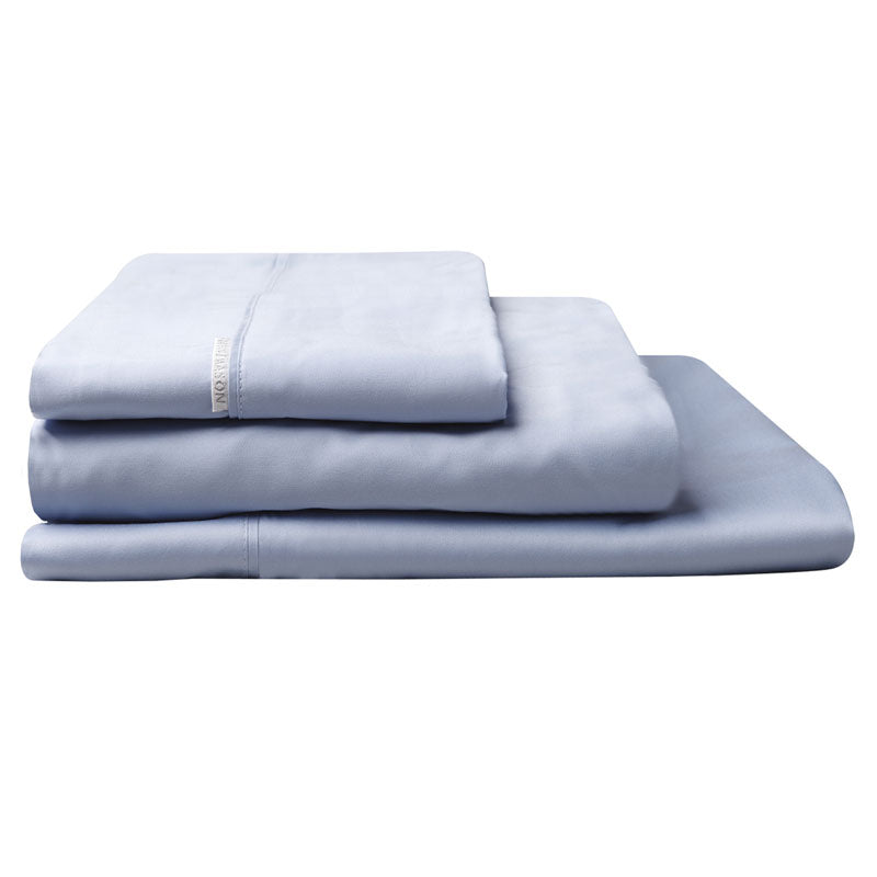Premium 400 Thread Count 100% Egyptian Cotton Sateen Sheet Set - Queen Size Bedding for Luxurious Comfort | Soft & Breathable Sheets for Hotels, Guest Rooms & Master Bedrooms