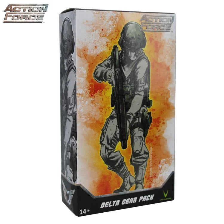 Action Force Delta Gear (Female) Accessory Set - Military Style Tactical Equipment for 6-Inch Action Figures | Perfect for Collectors, Cosplay & Battle Scene Displays