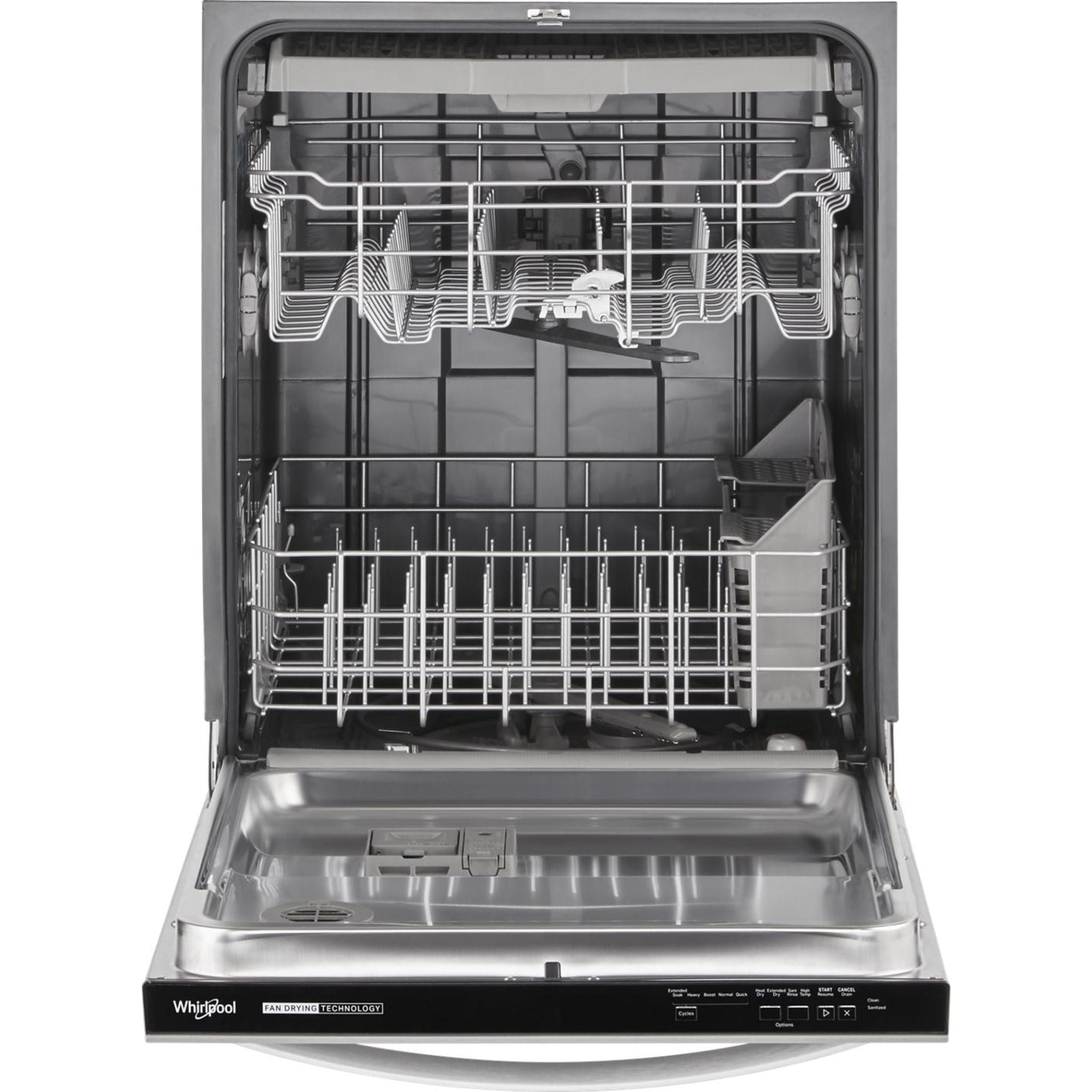 Whirlpool WDT730HAMZ Stainless Steel Built-In Dishwasher - Energy Star Certified, Quiet Operation - Perfect for Modern Kitchens & Large Families