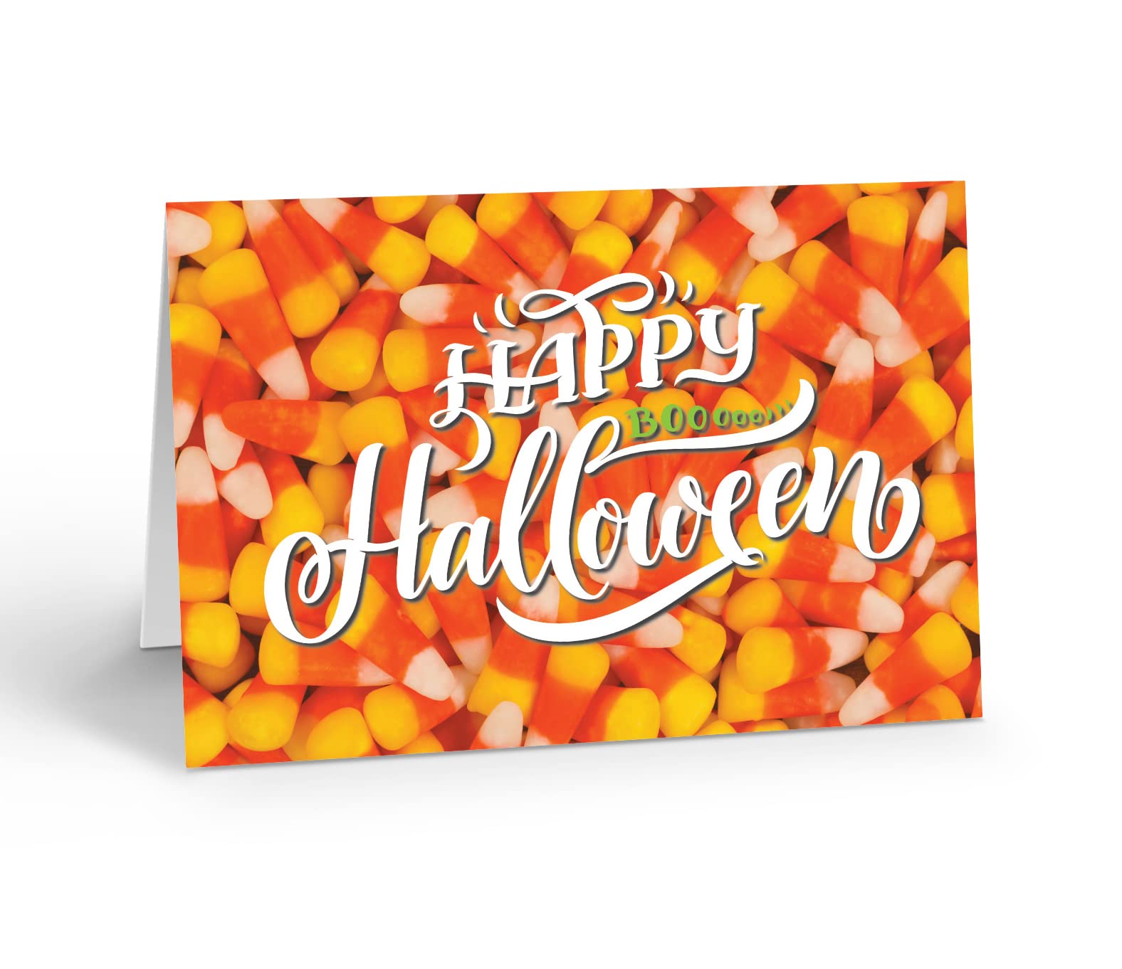 **Stonehouse Collection | 10 Pack Cute Halloween Greeting Cards with Envelopes | Candy Corn Themed | USA Made | Perfect for Halloween Parties, Trick-or-Treating & Spooky Celebrations**