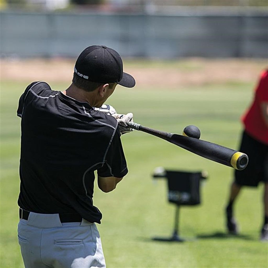 SKLZ Premium Impact Limited-Flight Training Baseballs - Improve Swing Power for Baseball & Softball | Indoor/Outdoor Practice | Includes Mini Balls (Yellow/Black) | Perfect for Batting Drills, Backyard Training & Team Practice Sessions