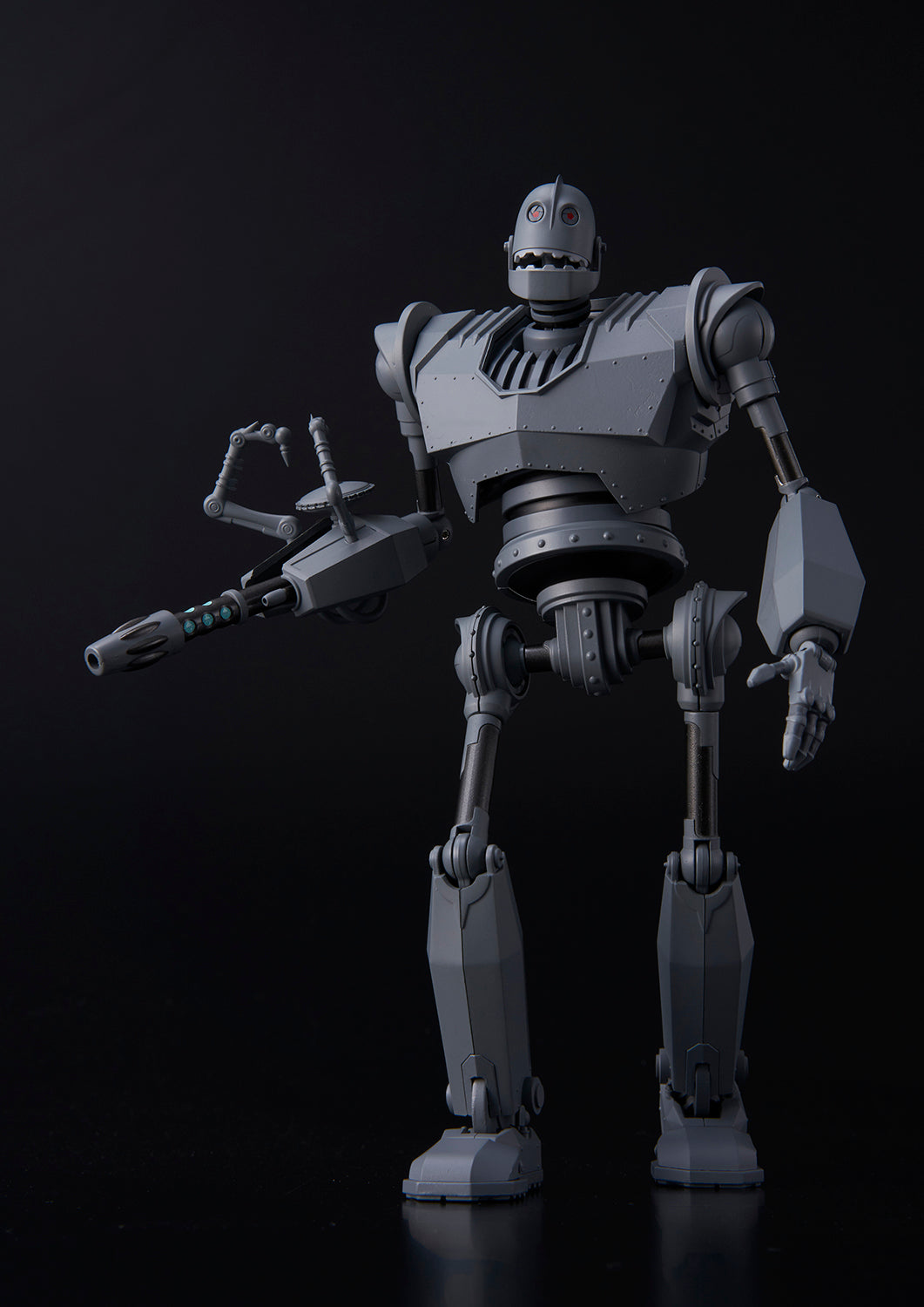 1000toys Sentinel Riobot The Iron Giant Battle Mode Version Diecast Action Figure - Collectible Robot Toy for Display & Play - Perfect for Movie Fans & Collectors