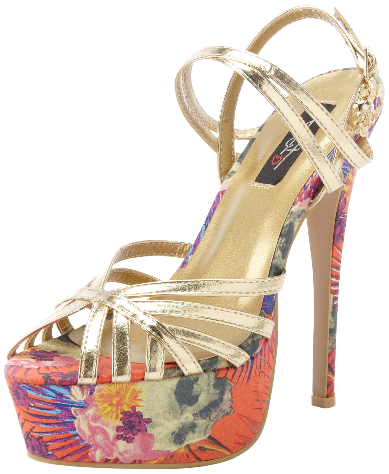 Iron Fist Women's Reina Muerte Super Platform Sandals | Gothic Punk Fashion Footwear | Perfect for Concerts, Halloween & Alternative Outfits