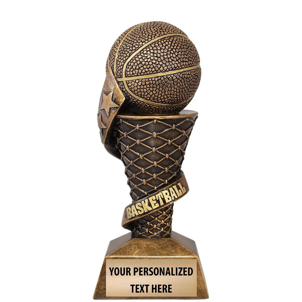 Custom Engraved Basketball Trophy - 5.5