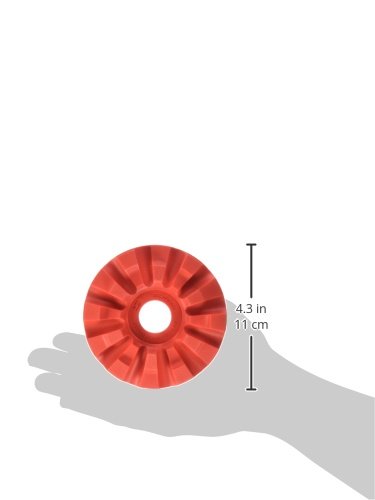 Dynabrade DYB92297 Water Pump & Fan Clutch Pulley Holder with Replaceable Red-Tred Eraser Disc | Automotive Repair Tool for Mechanics | Perfect for Engine Maintenance and Belt System Servicing