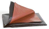 Polyex Waterproof Pond Liner 19.5' x 19.5' (6m x 6m) - Black/Brown Reversible Flexible Fish Pond Liner for Koi Ponds, Waterfalls, Fountains | Durable Backyard Water Garden & Landscape Feature Solution