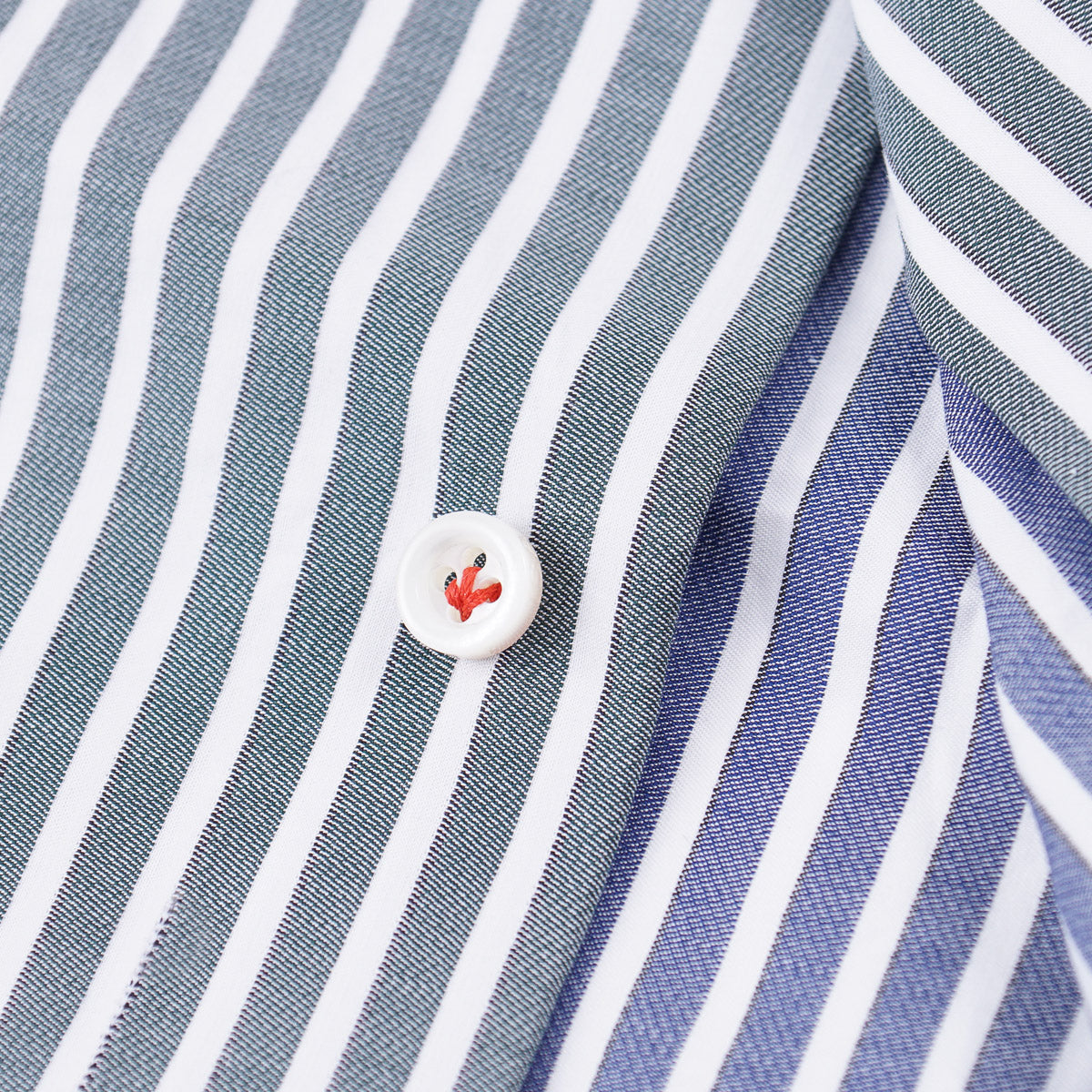 Isaia Tailored Fit 'Mix' Cotton Shirt for Men | Premium Slim Fit Dress Shirt | Business Casual & Office Wear | Formal & Wedding Attire