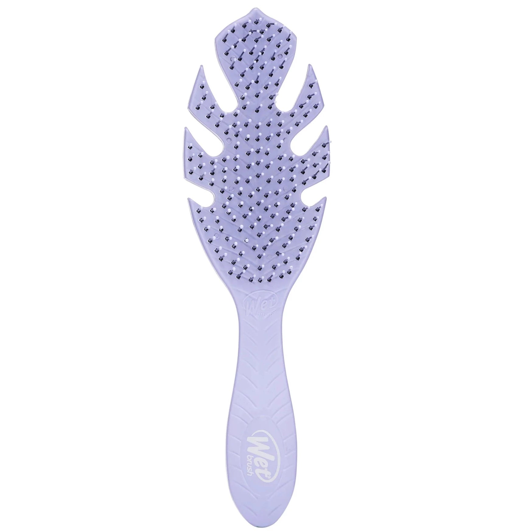 Go Green Detangler - Natural Hair Detangling Brush for Kids & Adults - Gentle Knot Remover for Curly, Thick, and Wet Hair - Perfect for Home, Travel, and Salon Use