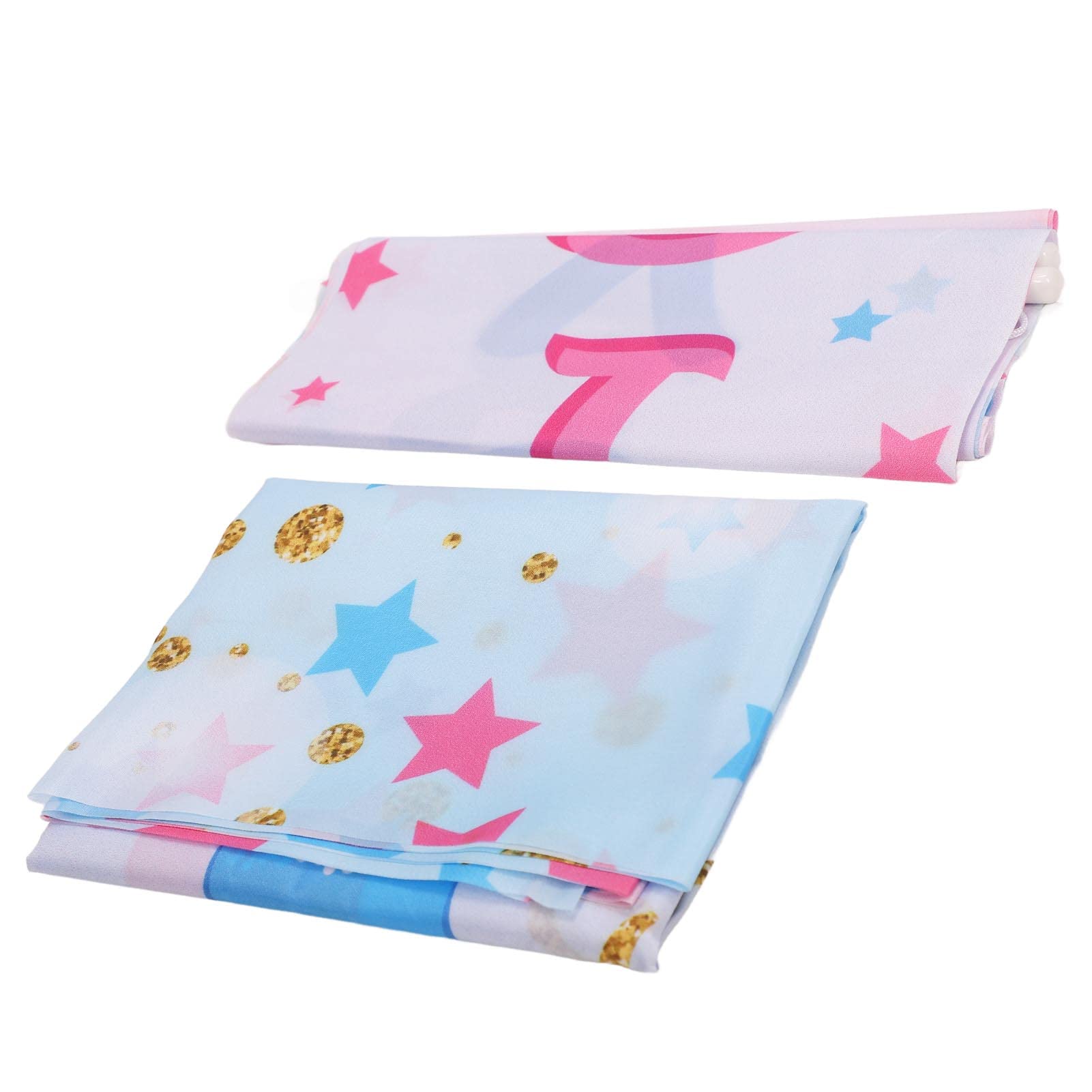 Tgoon Gender Reveal Backdrop for Baby Shower - Safe, Odorless Polyester Photo Banner for Indoor & Outdoor Use - Perfect for Gender Reveal Parties, Baby Showers, and Birthday Celebrations