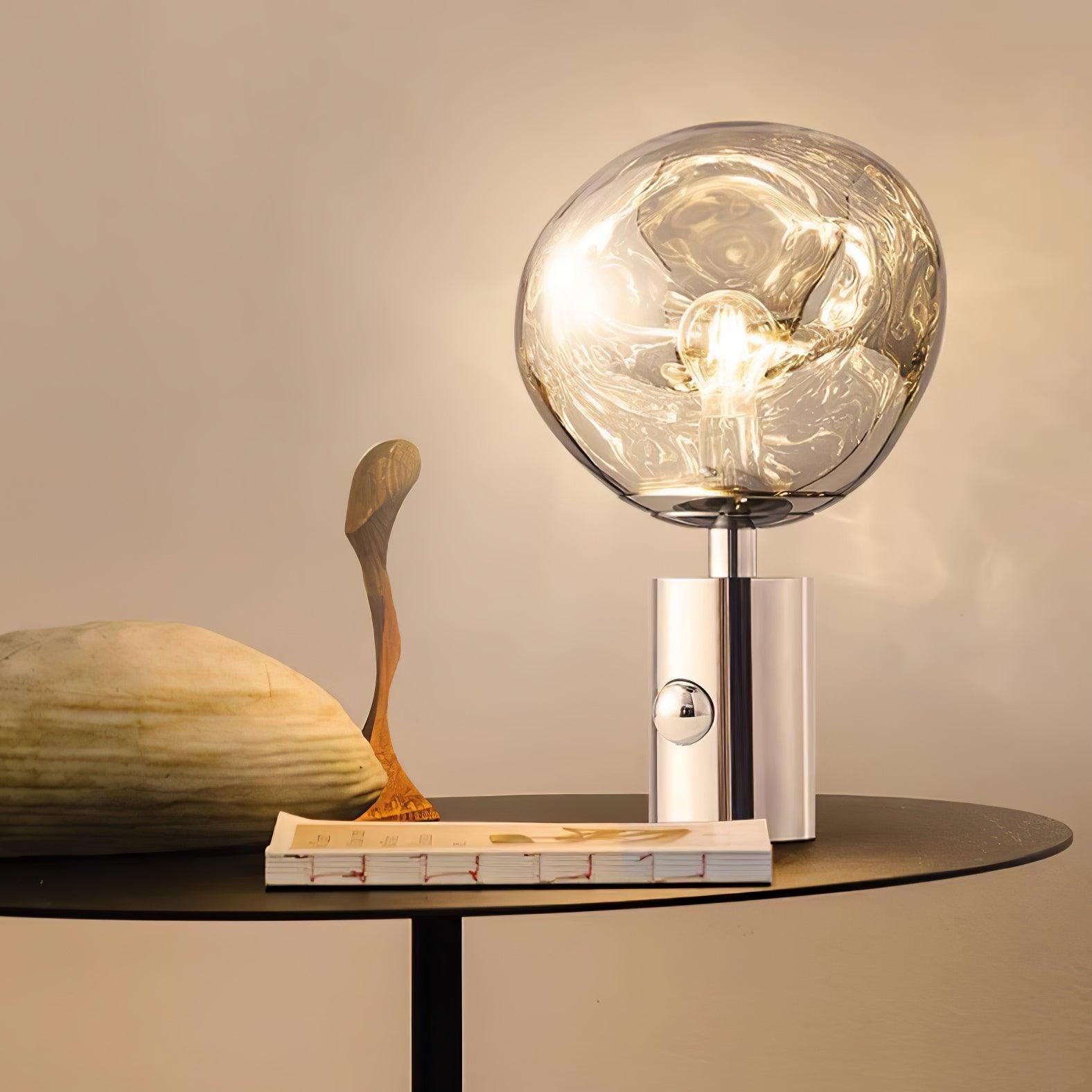 Modern Lava Table Lamp - Decorative LED Night Light for Bedroom, Living Room, or Office - Creates Relaxing Ambiance for Home Decor