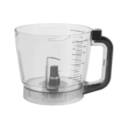2.1L Food Processor Bowl - High Capacity Mixing Bowl for Blenders & Food Processors - Perfect for Chopping, Mixing & Dough Kneading - Ideal for Home Kitchens & Meal Prep