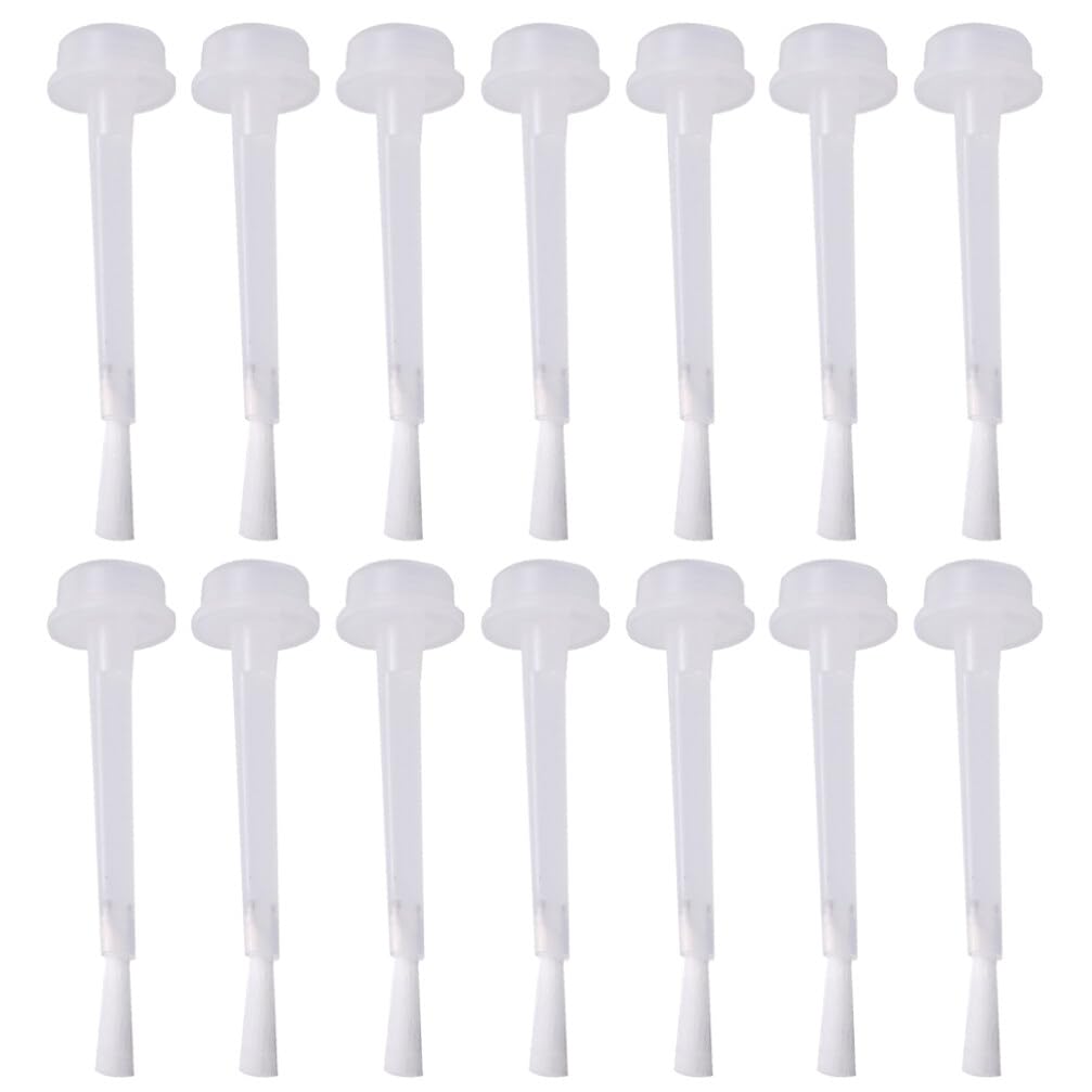 **50pcs Professional Nail Polish Replacement Brushes - Disposable Manicure Tools for Dip Liquids & Flash White - Perfect for Salon, Home DIY & Nail Art**