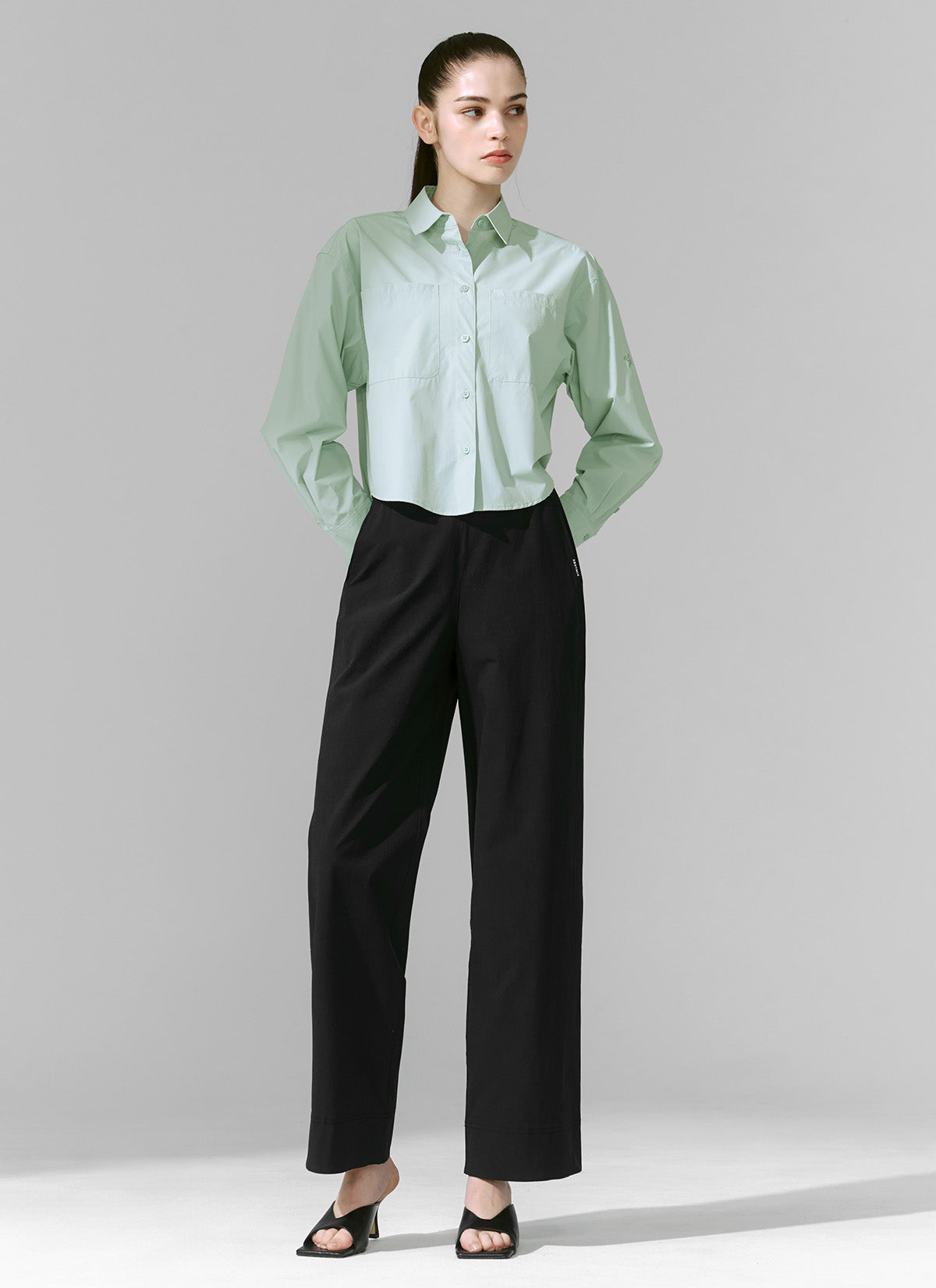 All Day Comfort Wide Leg Slacks for Women - Stretchy Office Pants, Business Casual Trousers - Perfect for Work, Travel & Everyday Wear