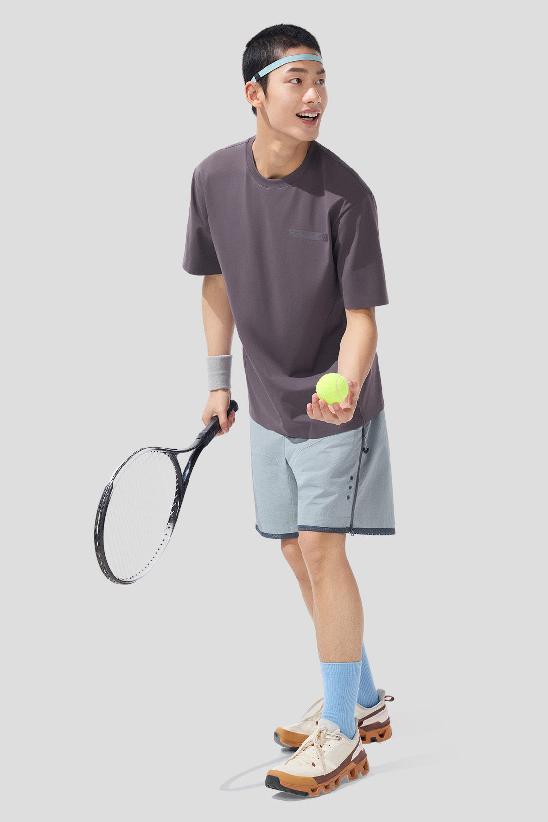 Vapor Men's Sweatproof Tech T-Shirt UPF 100+ Sun Protection Shirt - Perfect for Running, Hiking & Outdoor Activities
