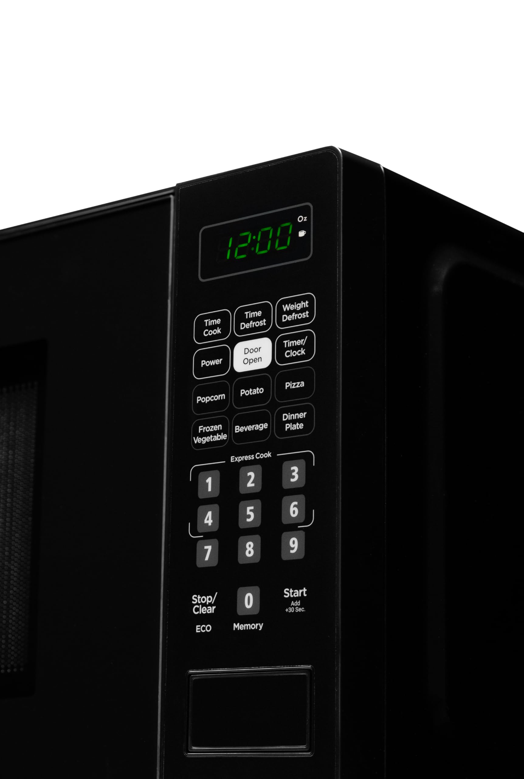 Danby DBMW0721BBB 0.7 cu. ft. Compact Countertop Microwave Oven - Black | Perfect for Small Kitchens, Dorms & Offices | Fast & Even Cooking, Space-Saving Design