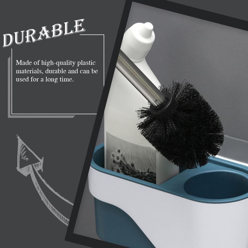 3-Pack Bathroom Brush Replacement Heads - Durable Refill Brush Heads for Household Cleaning - Perfect for Toilets, Sinks, and Tile Grout Cleaning