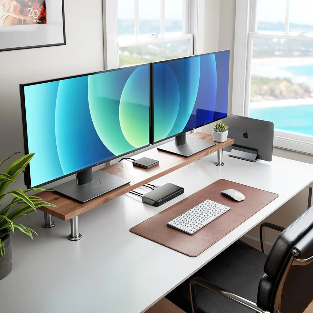 ALOGIC DX2 Dual 4K Display Universal Docking Station with 65W Power Delivery - 2 x DisplayPort 4K 60Hz Support for Laptop Charging | Perfect for Home Office & Multi-Monitor Workstations