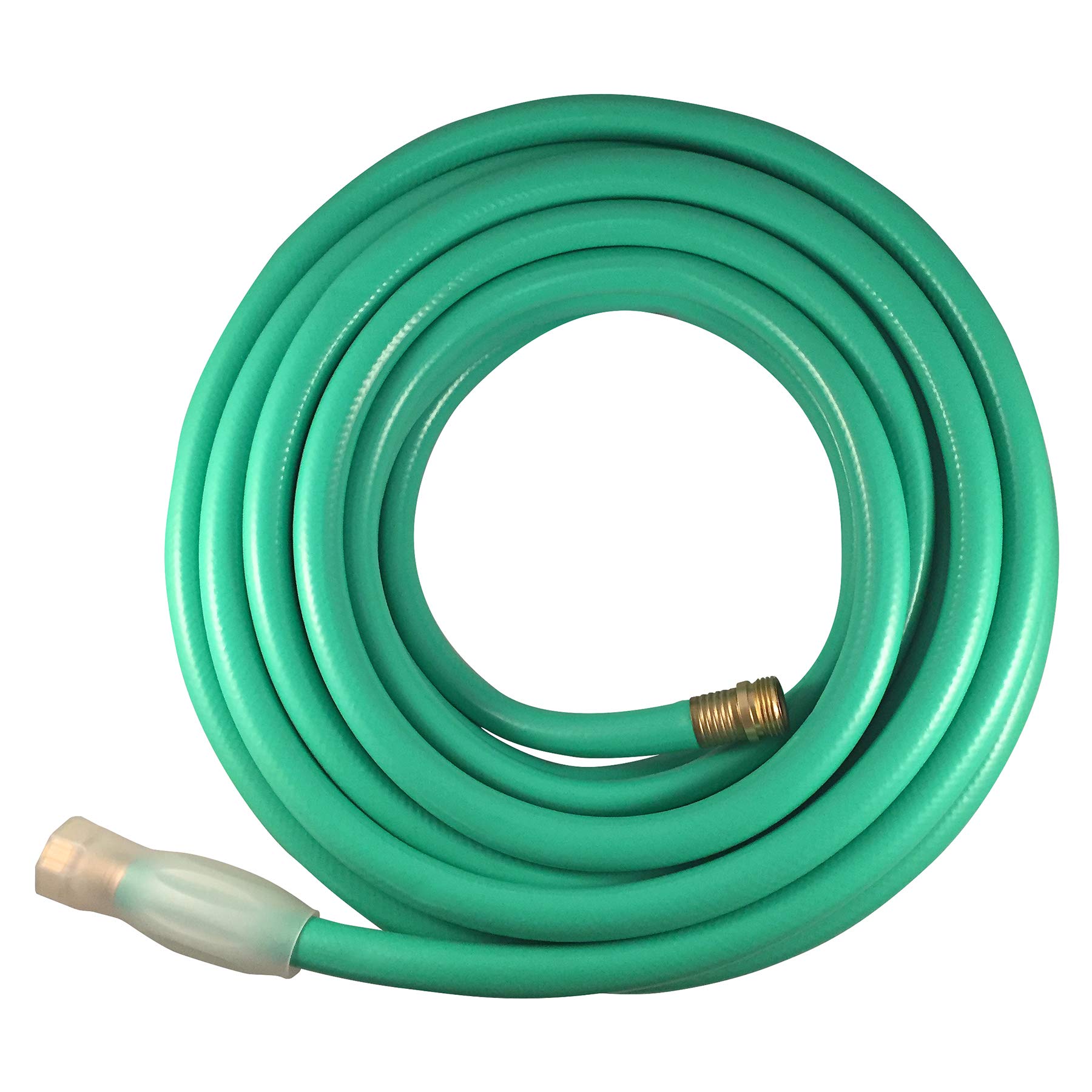 Flexon 5/8 Inch x 60 Feet Heavy Duty Garden Hose - Extra Strong, Kink-Free, Leak Proof Water Hose for Lawn, Yard, Car Washing & Outdoor Watering
