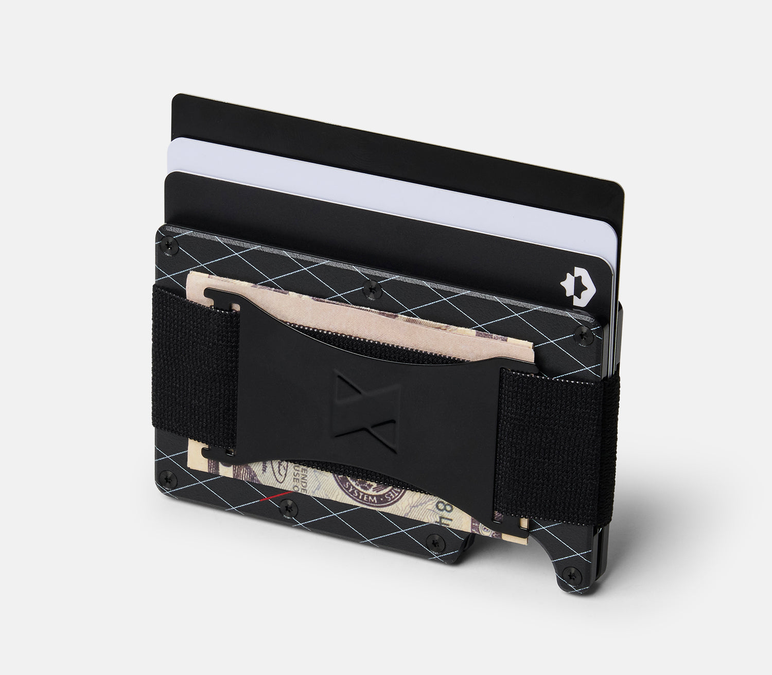 Ridge Wallet - Slim RFID Blocking Minimalist Front Pocket Wallet for Men - Dark Mode - Perfect for Everyday Carry, Travel & Gifting